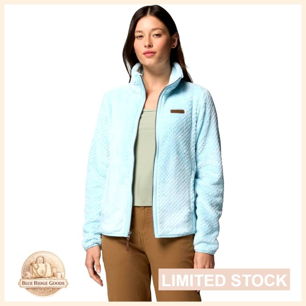 Full Zip Fleece Jacket Sherpa Plush Cozy Oversized Classic Active Performance